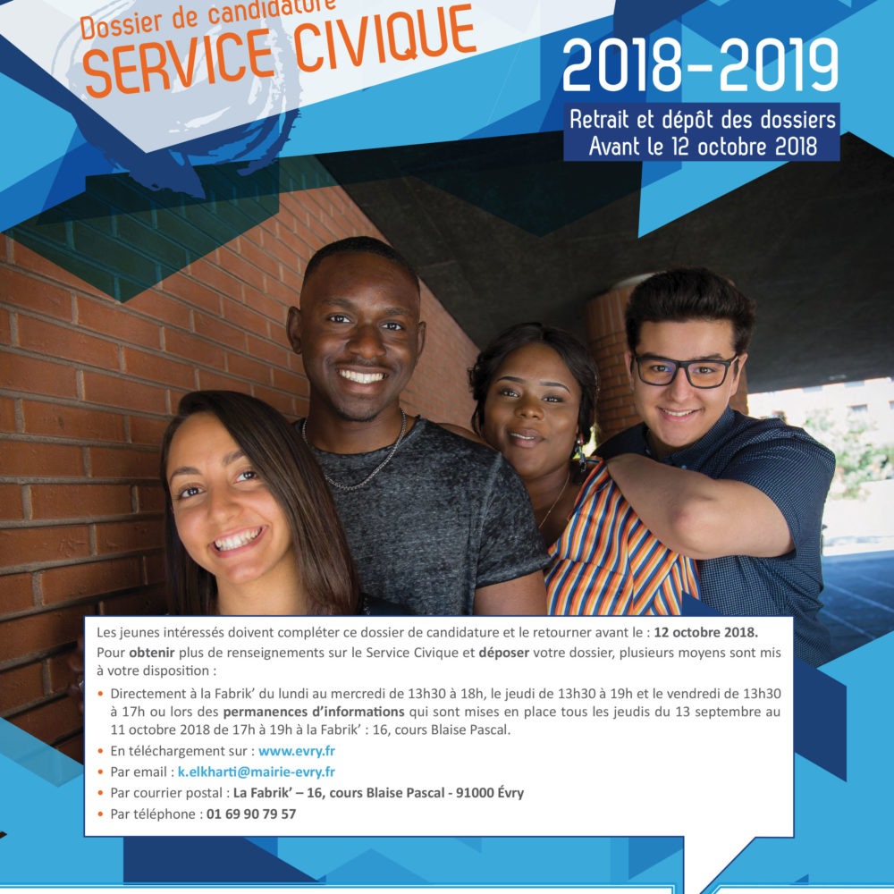 Service civique – Ville d’Évry